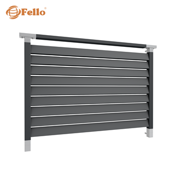 Francouzské zábradlí Fender RAL - vložky z nerezové oceli