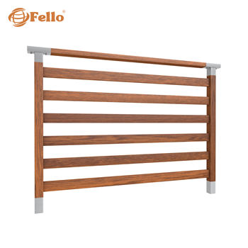 Francouzské zábradlí Fusion imitace dřeva