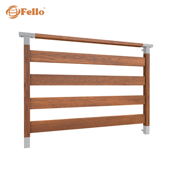 Francouzské zábradlí Classic 4 Imitace dřeva