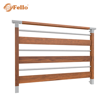 Francouzské zábradlí Diverse Imitace dřeva