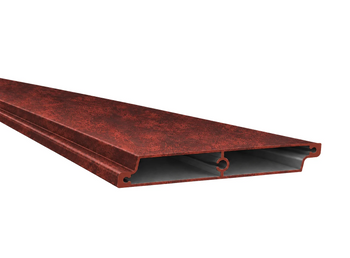 Hliníkový žaluziový profil 100x20x1,5 - imitace corten