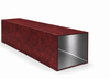 Hliníkový profil 150x150x4 R0,5 - imitace corten
