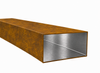Hliníkový profil 200x100x2,5 R0,5 - imitace corten