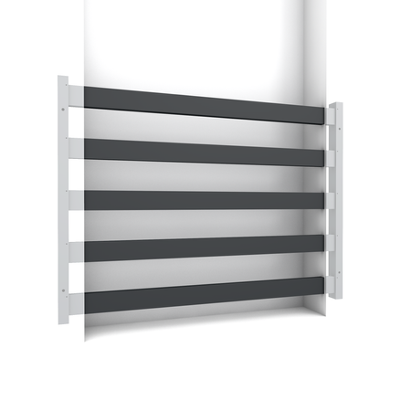 Francouzské zábradlí AluSlim RAL 7016 MAT - expresní doprava