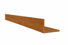 Hliníkový úhelník 80x80x8 R0,5 - imitace dřeva