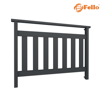 Francouzské zábradlí AluVert RAL - plně lakované