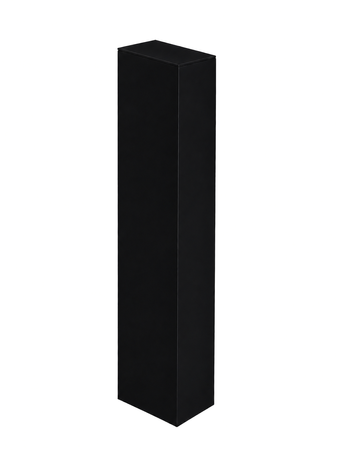 Hliníkový sloupek 200x100x4 R0,5 k zabetonování