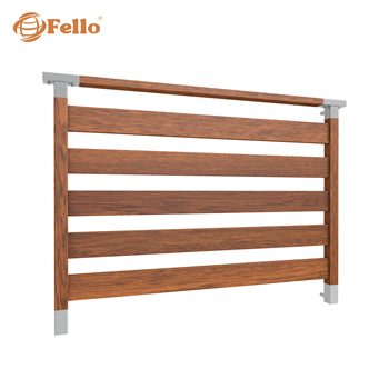 Francouzské zábradlí Classic 5 Imitace dřeva