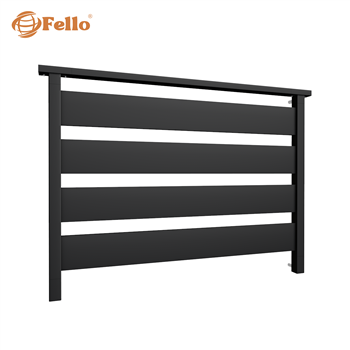 Francouzské zábradlí SIMPLE RAL - kompletně lakované