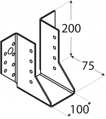 Montážní držák pro nosníky RAL
