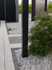 Hliníkový sloupek 100x100x5 R0,5 k zabetonování