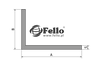 Hliníkový úhelník 30x30x2 R0,5 - surový