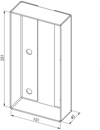 Ozdobná montážní konzola pro nosníky RAL