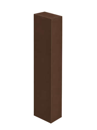 Hliníkový sloupek 200x100x4 R0,5 k zabetonování